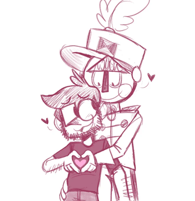 *draws this as an early b-day gift to myself* YAY GAY PEOPLE! 