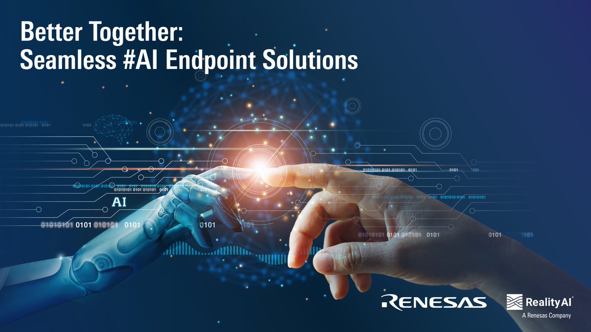 SensorAI's tweet image. By becoming part of Renesas, we’re delivering #AI endpoint solutions that combine both hardware and software for seamless #ML implementation. To be continued…
Follow our story at @RenesasGlobal