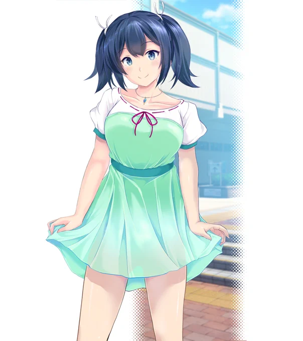 ←シフト前  →シフト後#艦これ #蒼龍 