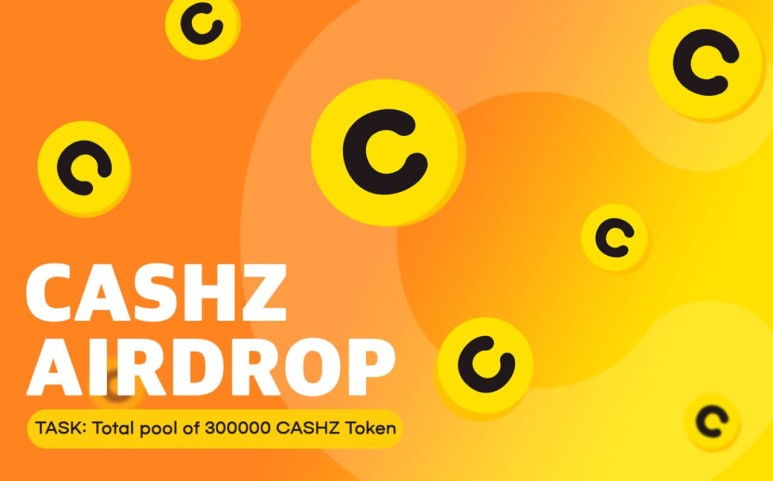 캐시존 암호화폐 CASHZ 에어드랍 이벤트 

<에어드랍 개요>
 - 300,000 CASHZ
 - 선착순 300명
 - 1인당 1,000 CASHZ
 - 일정:22-10-05 11:00:00 (AM)~10-19 11:59(PM)

 <참여방법>
 - gleam.io/NuNl0/cashzone…
 - MEXC CASHZ 지갑주소 기재 / @CASHZONE 
   트위터팔로우/ <a href="/findtoken/">Token App</a> 텔레그램참여