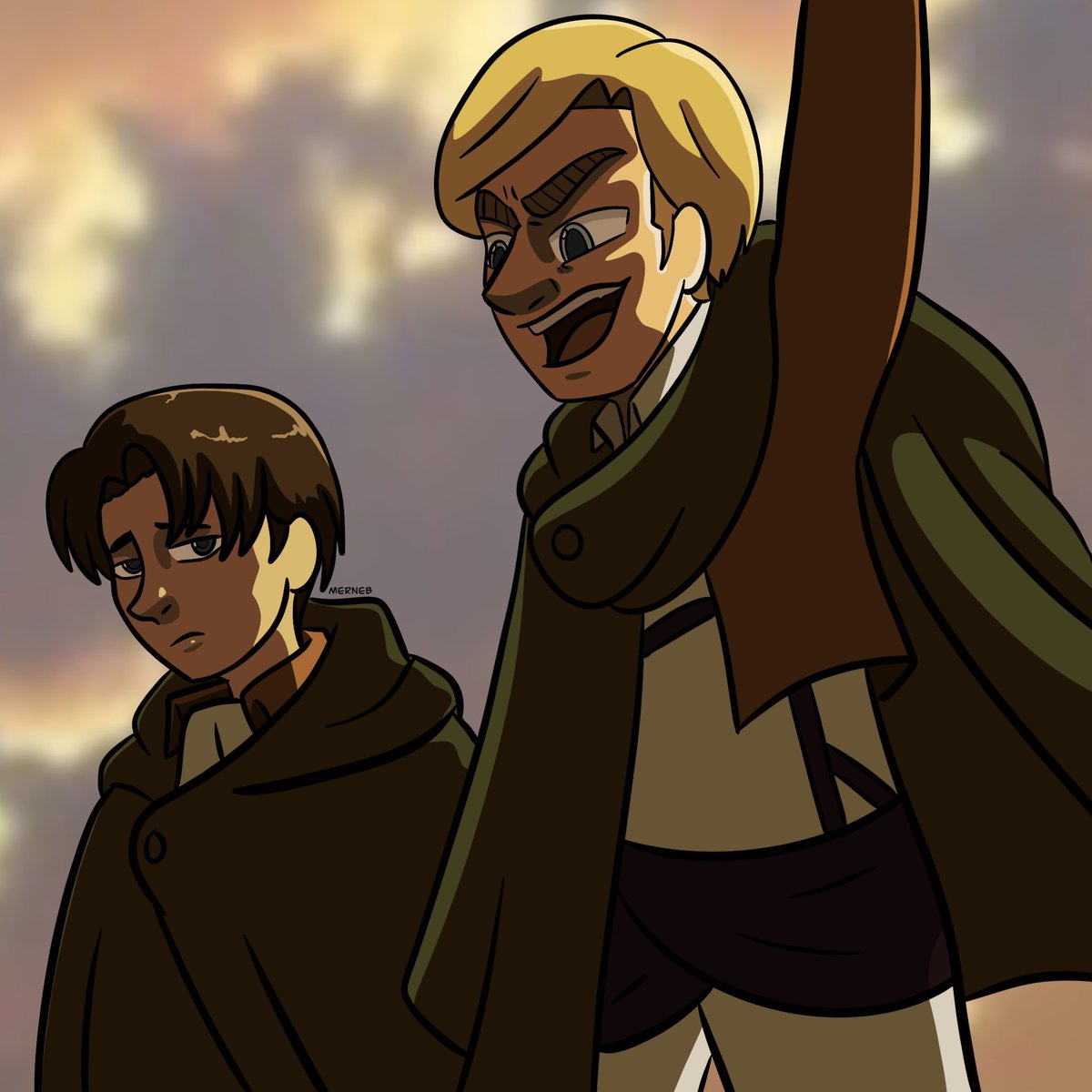 Mermaid_Nebula's tweet photo. #eruriangstweek2022 #eruri Day 3: Longing https://t.co/bngXqyPwYr