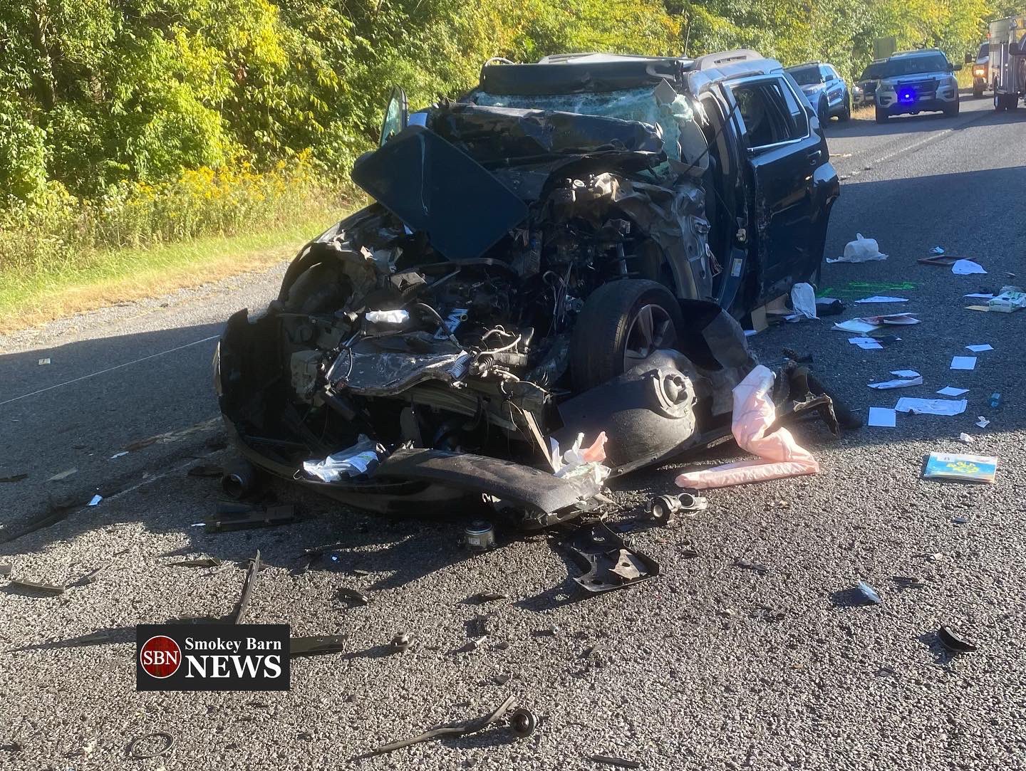 Smokey Barn News on Twitter: "Here’s a look at that crash from I 65
