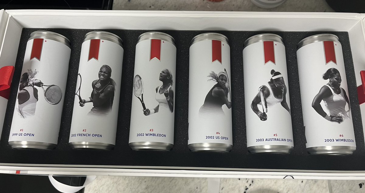 allieware22's tweet photo. This is without a doubt the BEST sports memorabilia I now own!!! Thank you @MichelobULTRA and @serenawilliams!
#SerenaPack https://t.co/exqF2jfRb9