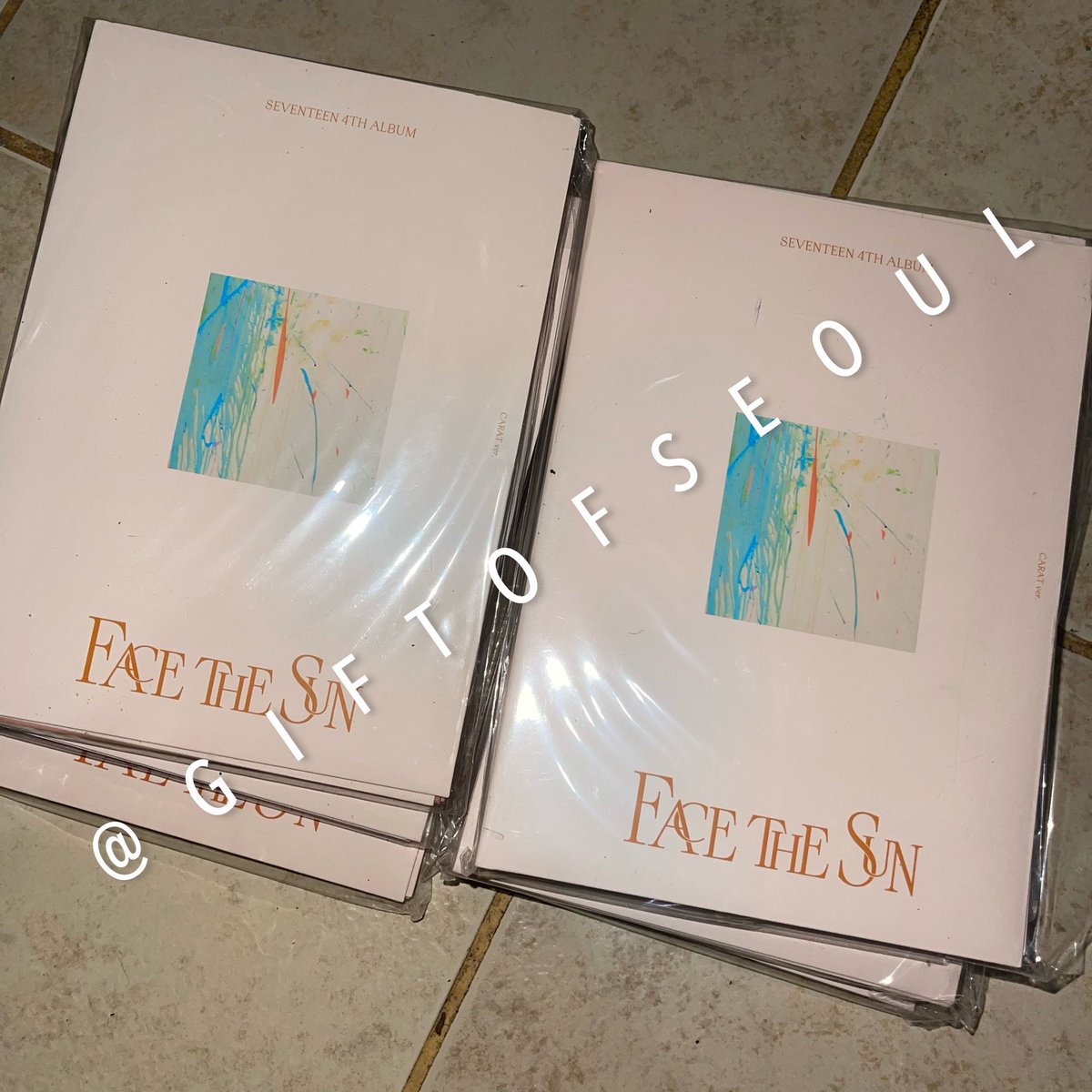 GIFTofSEOUL's tweet photo. [🛍 ONHAND]

• Carat Bong - 2850
• Face The Sun PB - 700
• FTS Carat ver - 420
• Attaca Kit - 790
• HYBE Photocard Set - 1250

• SDD only
• prio ls buyers who’ll buy other svt merch
Can meet up in moa arena on day2 if purchase 2+ items

DM DM
#BeTSinMANILA #BETHESUNinMNL https://t.co/tQcRSFzPY8