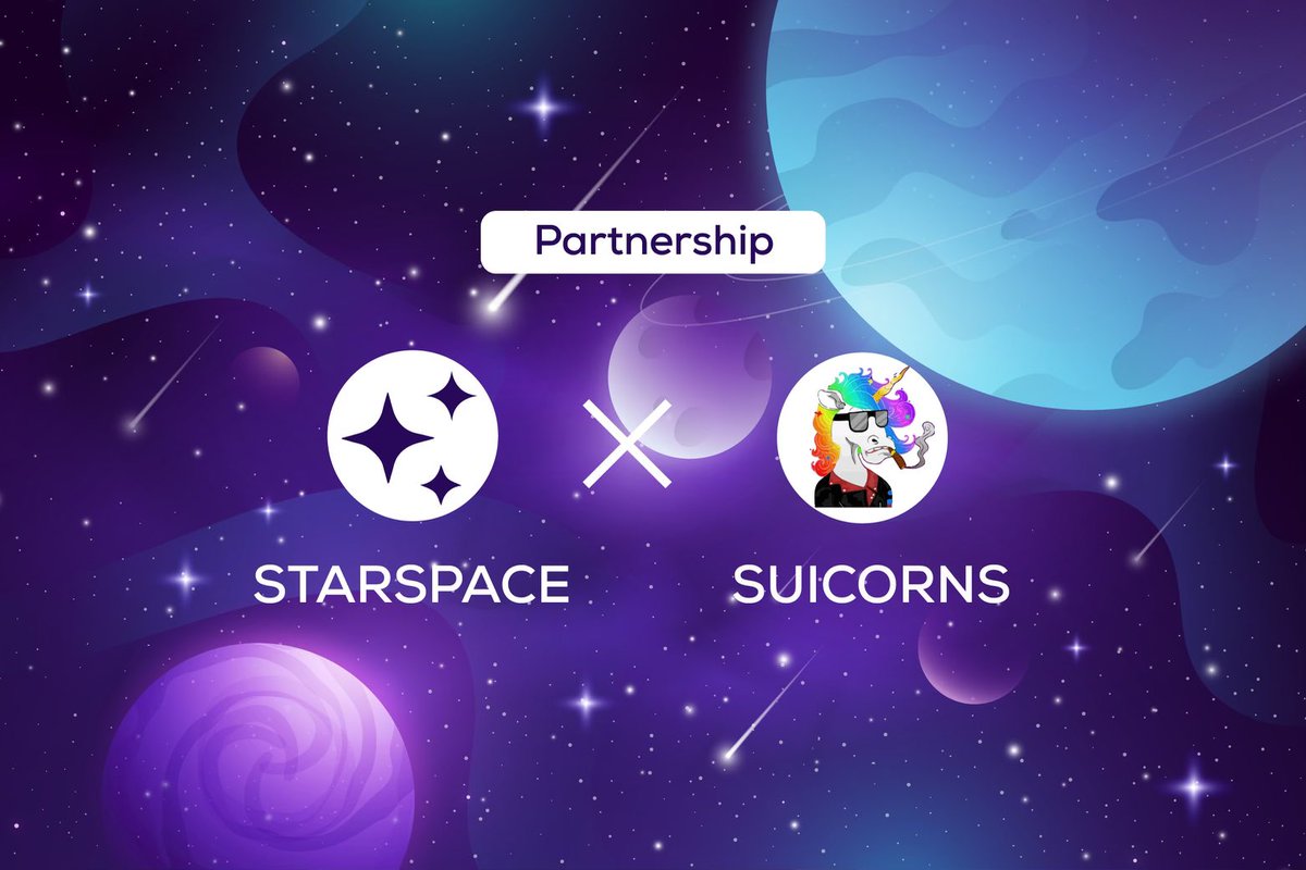 ✨ 10 OG Star Roles Giveaway! ✨

How to enter:
- Follow <a href="/Suicorns/">Suicorns</a> and <a href="/STARSPACEio/">STARSPACE✨</a>
- Like + RT
- Tag 3 friends!
- Join the discord

✨ ENDS IN 48 HOURS! ✨
#SuiGiveaway #Sui #SuiMovement #LFM #Giveaways #SuiEcosystem #MystenLabs

discord.gg/yfqpMdDw4w