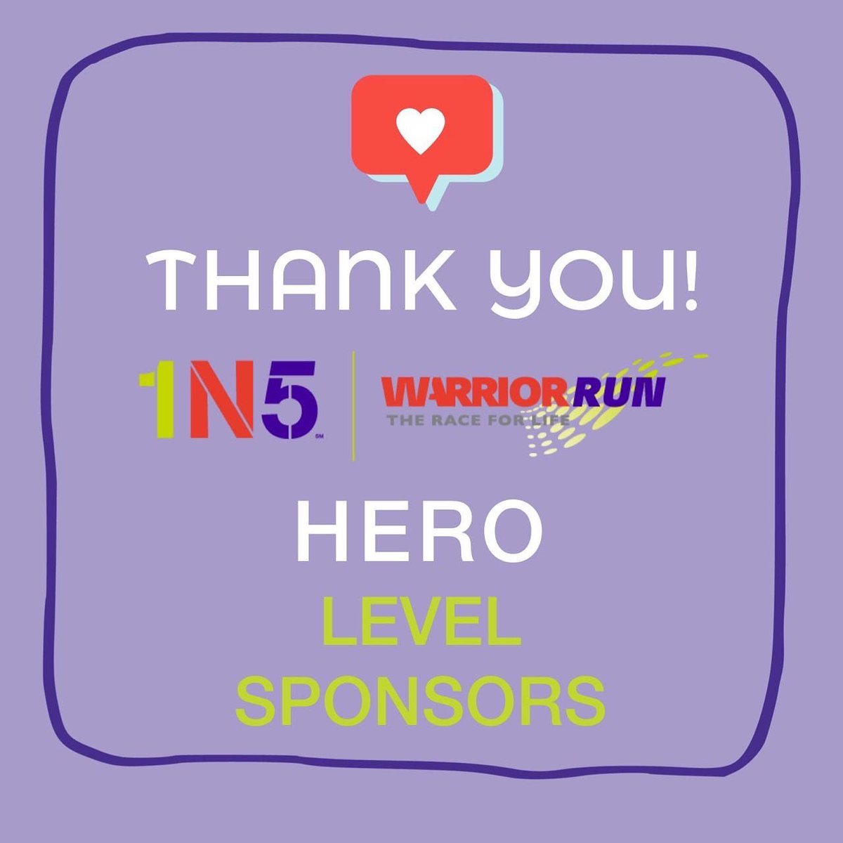1N5_org's tweet photo. It’s day 3 of #SponsorAppreciationWeek + only 3 days away from the #WarriorRun! Today we’re #thankful our #HEROSPONSORS for sharing our vision for optimal #mentalhealth: @healthcarosel @TruepointWealth, @DCIntegration, + @Alkermes
for your #support and #sponsorship! https://t.co/kCRV9ow5kK
