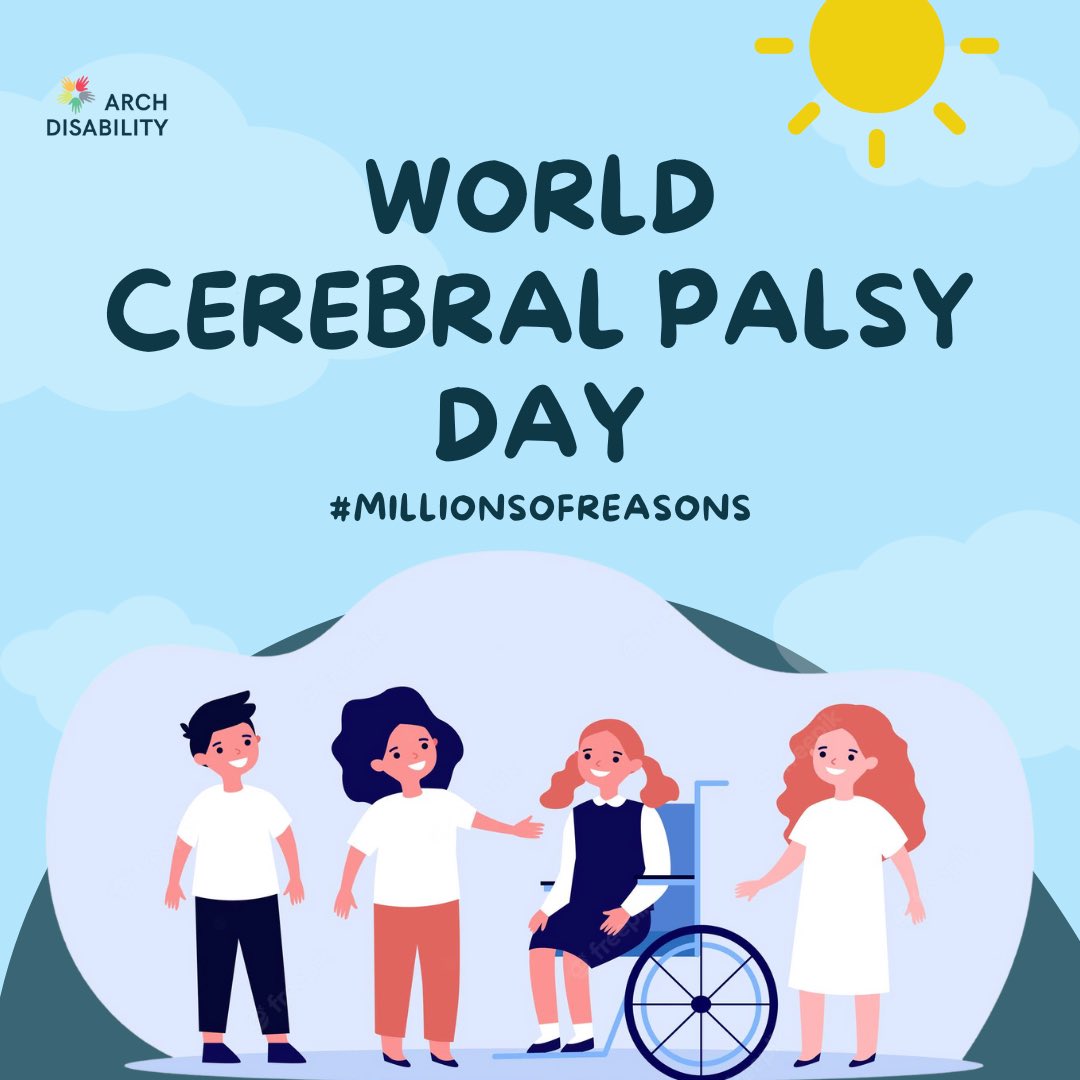 Today is World CP Day! 💚

World Cerebral Palsy Day is the day for people around the world to come together to celebrate and support those with CP, embrace our diversity, and help create a more accessible future for everyone. 

#MillionsOfReasons #WorldCelebralPalsyDay
