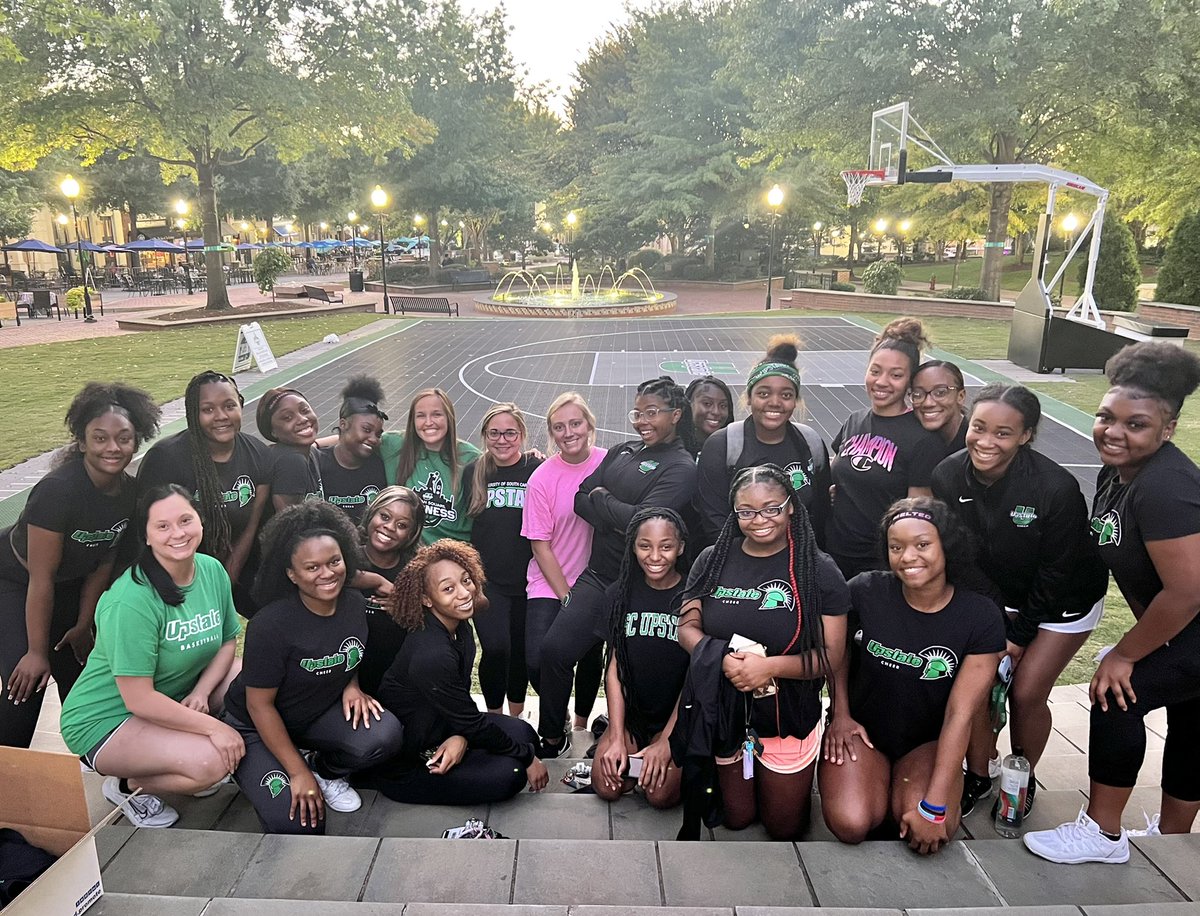 We’re ready to see you right here at Morgan Square tomorrow night! 
#SpartanArmy ⚔️ #MorganSquareMadness