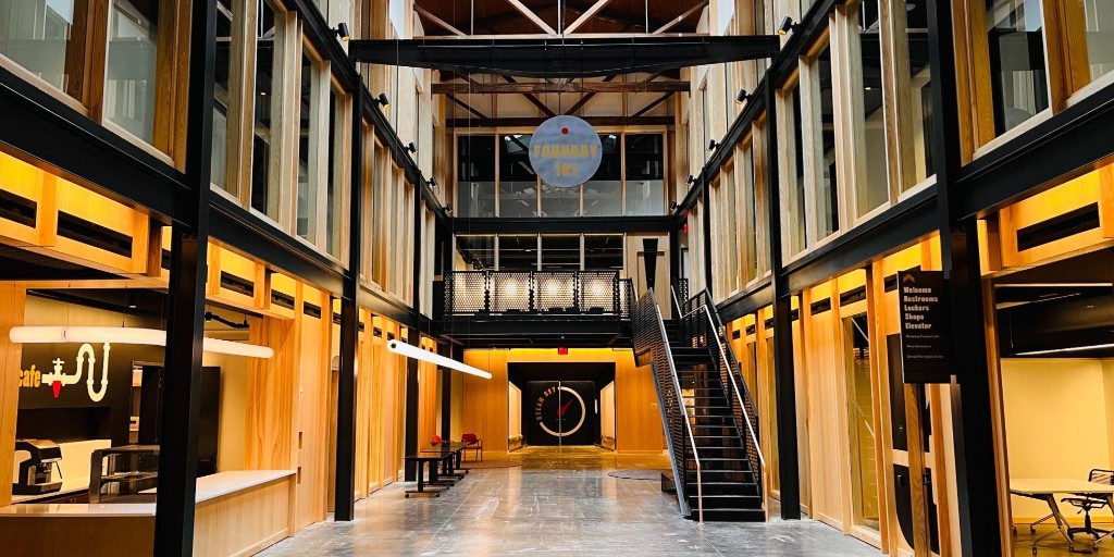 CambMA's tweet photo. The Cambridge community is invited to celebrate the opening of The Foundry on Saturday, October 8, at 11 a.m., at 101 Rogers Street. Enjoy family activities, free food, art and performances, and local artist vendors throughout the weekend  - https://t.co/Cf8lBZuVYs #CambMA https://t.co/T3oMdjUJEB