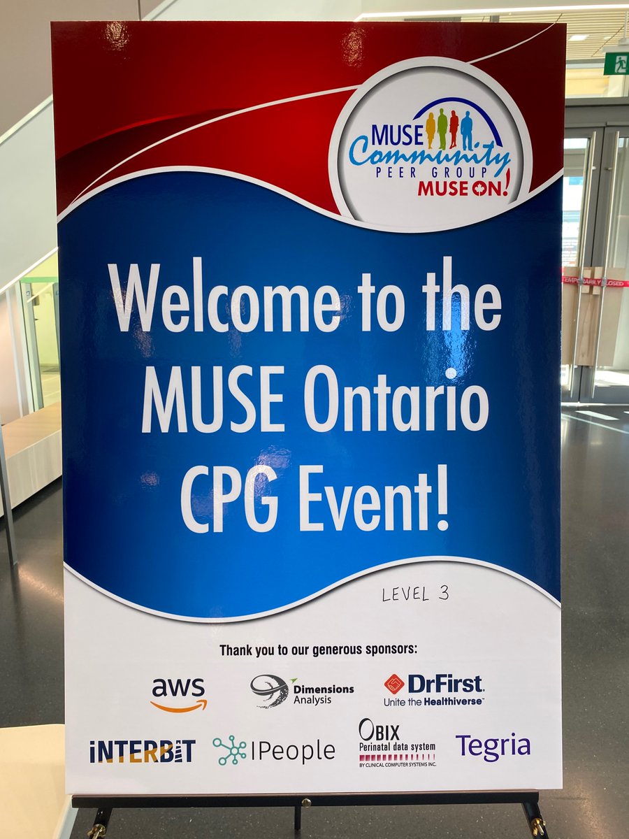 InterfacePeople's tweet photo. What an amazing first day @museband Ontario - Community Peer Group Event.
Great to see our #IPeople family from the Ontario hospitals. The #MEDITECH community is an amazing group! We're proud to be part of this wonderful community.
#healthcaredata #healthcareIT #healthit https://t.co/iizVR6KjYD