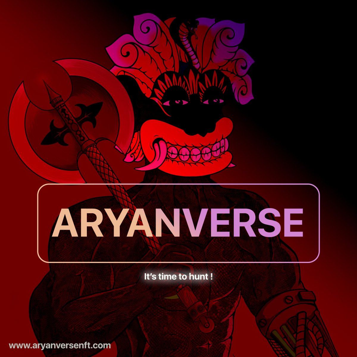 ARYANVERSE Demons are NOT just a NFT. it is Beyond.

More Info : aryanversenft.com
Mints : mint.aryanversenft.com 
Open Sea : opensea.io/collection/ary…

#nfts #nft #nftart #nftcommunity #nftcollector  #digitalart #cryptoart #eth #opensea #cryptocurrency #comics  #Mint