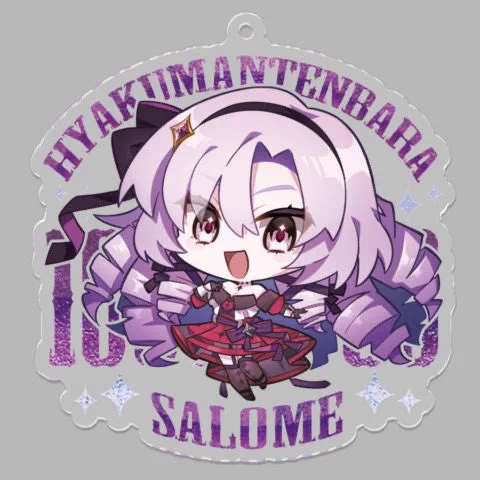 キャラ以外を箔押しにしてみた 