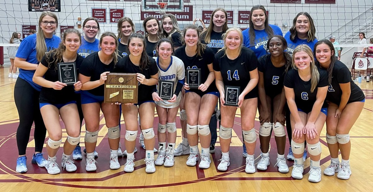 DISTRICT CHAMPS - <a href="/LebanonVolley/">Lebanon Volleyball</a> defeated <a href="/GreenHill_VB/">Green Hill Volleyball</a> 3-2 in Wednesday's championship game of the District 7AAA tournament in Sparta. 
<a href="/MainStreetPreps/">Main Street Preps</a> 
<a href="/LHSLoyals/">Lebanon High School Loyals PTO</a> 
<a href="/G_HillAthletics/">Green Hill High School Athletics</a> 
<a href="/thedevilslair2/">TheDevilsLair</a>