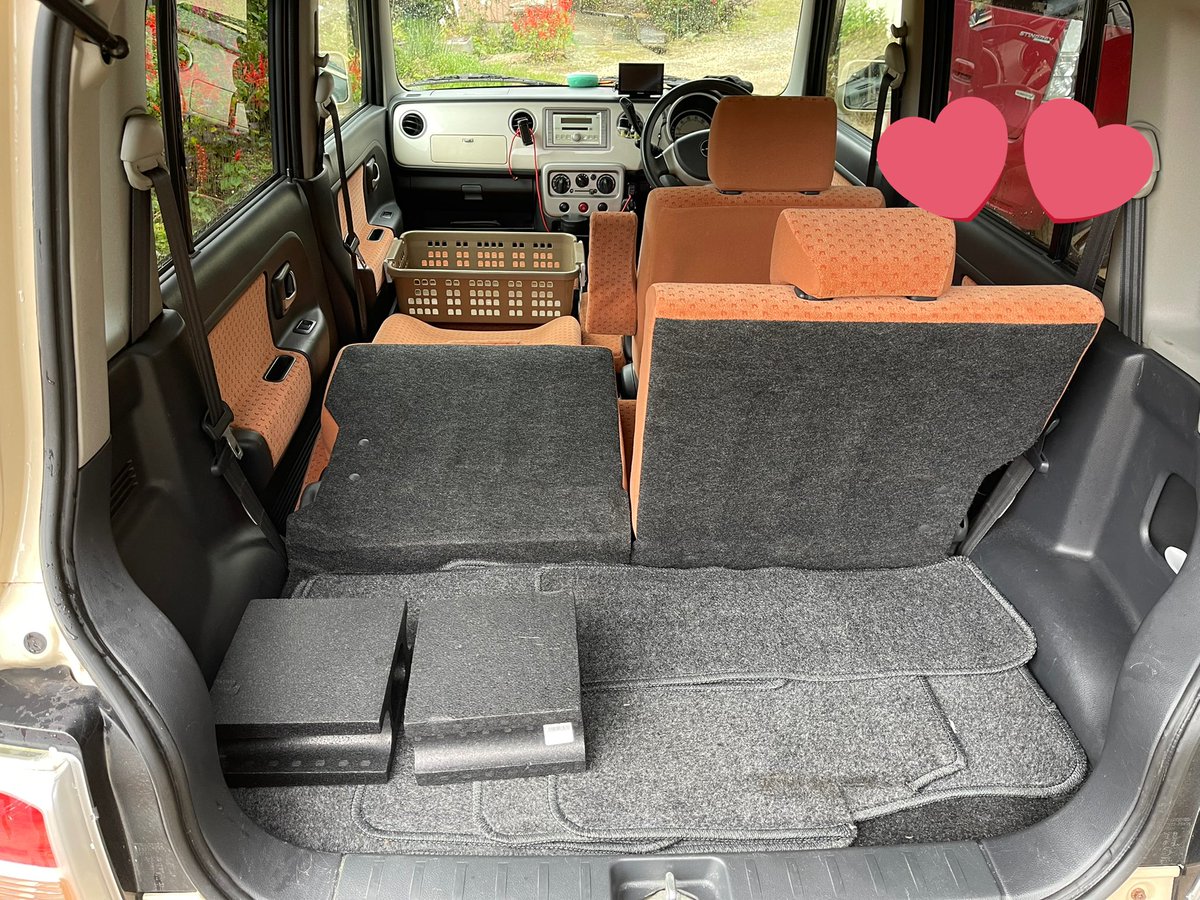 maimero1966's tweet photo. お疲れ様です。
車中泊用簡易ベッドをDIYしてみました🫣 https://t.co/4njCgqHs1Z
