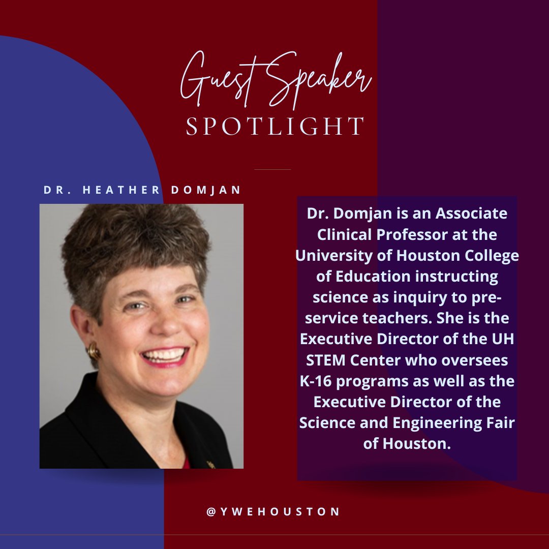 Look forward to meeting one of our #STEM Track Panelists as we get closer to our Conference Event! These amazing women have come to share their stories and experiences with everyone, so look forward to learning even more about their work and about them!