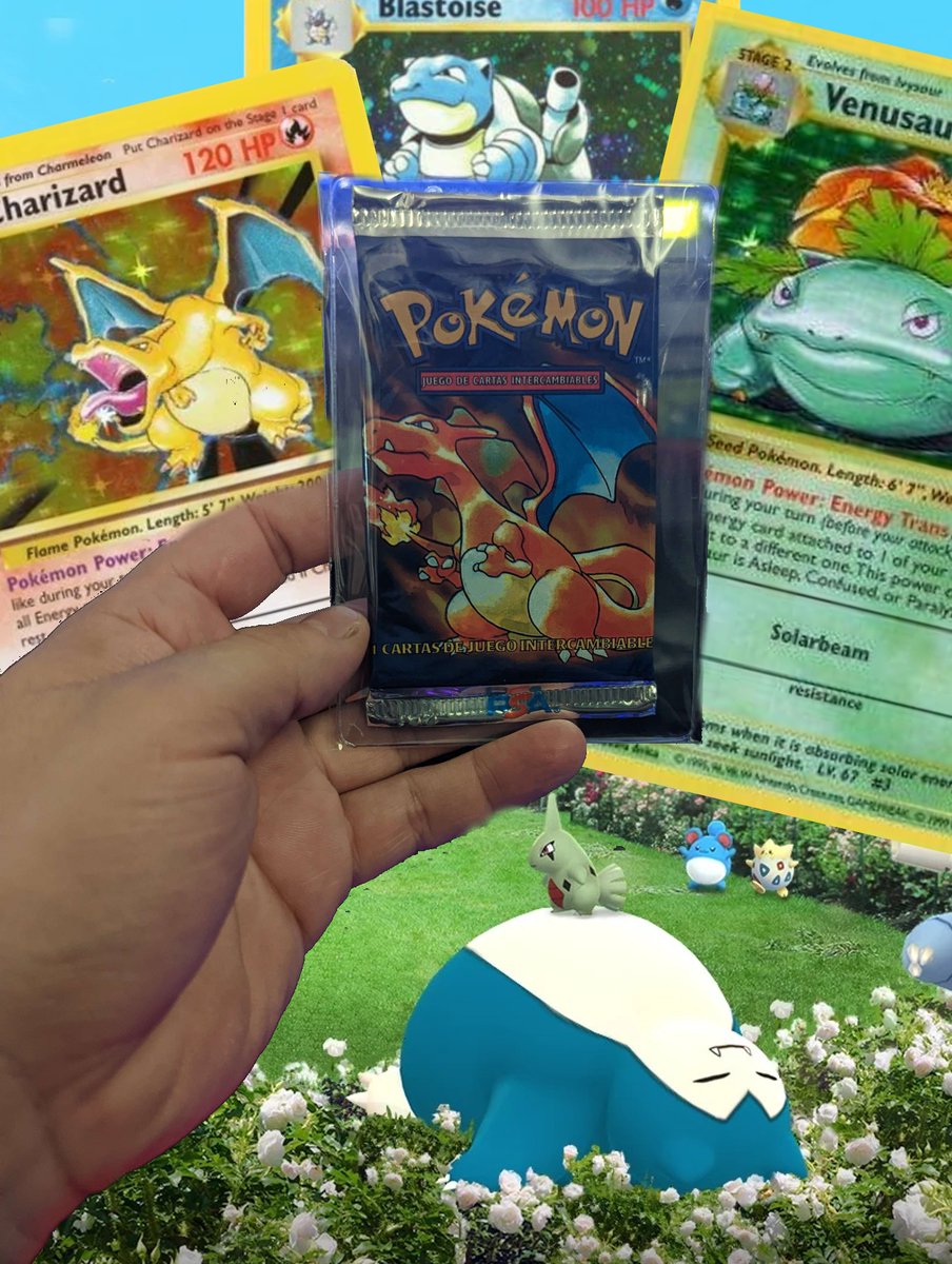 Next_Gen_Nerds's tweet photo. Opening a BASE SET PACK (hopefully 2) tonight at 7PM PST. Hoping for one of the big 3! 🤞🤞🤞
https://t.co/bMBxRHO27e
#streaming #tcg #twitch #pokemon https://t.co/UiqQihGIbK