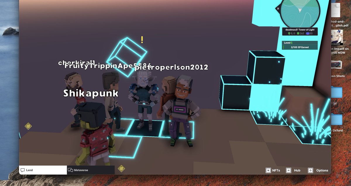 zeesiwasak6's tweet photo. @TheSandboxGame @deadmau5 I just participated in the #SandboxAlphaS3Giveaway for a chance to win 500 SAND! Found George from the Metaglitch in @deadmau5's Tower of Light, check out my screenshot below!
👇 https://t.co/f8uXq9hDp5
