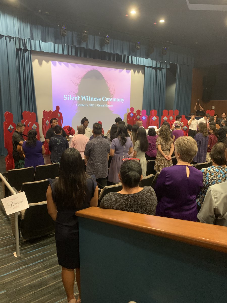 OAGGuam's tweet photo. We observe Domestic Violence Awareness month in hopes that voiceless victims of domestic assault find a way out, to remember the lost lives of those who could not exit the abusive cycle before it was too late, &amp; to thank those who work tirelessly to stop the violence. #DVAM2022 https://t.co/zKg59NwOmq