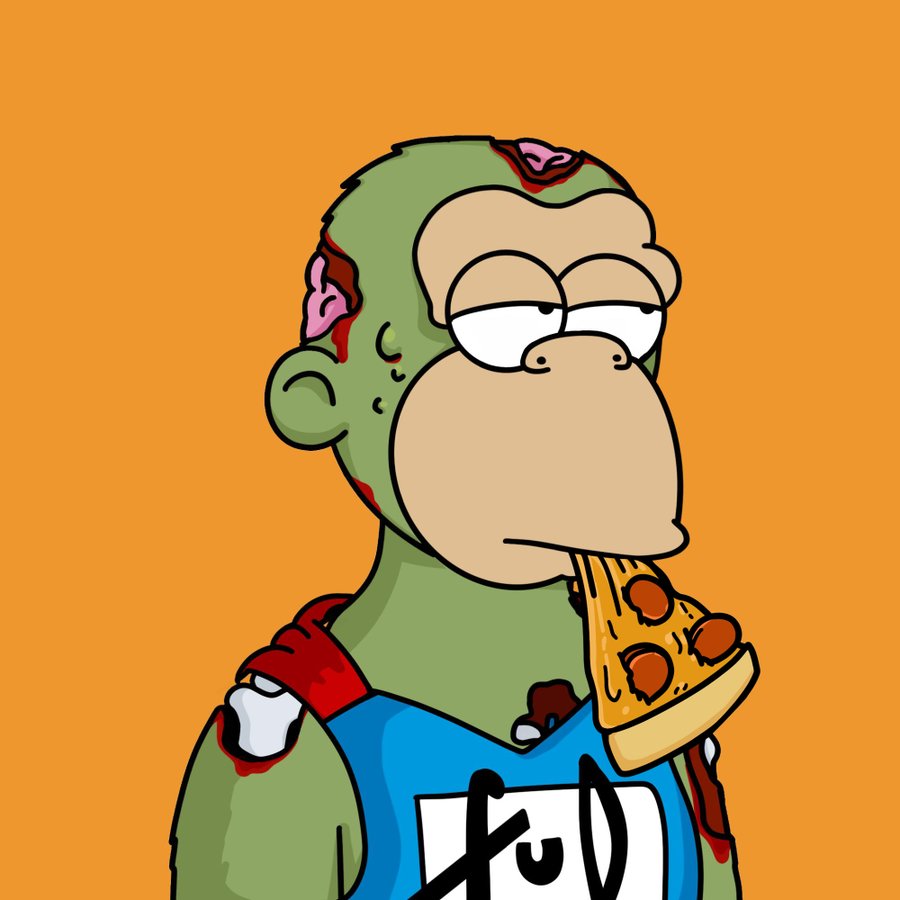 The_Chimpsons's tweet photo. fuD Zombie!!! nom nom nom!! https://t.co/MnLQRFXlmO