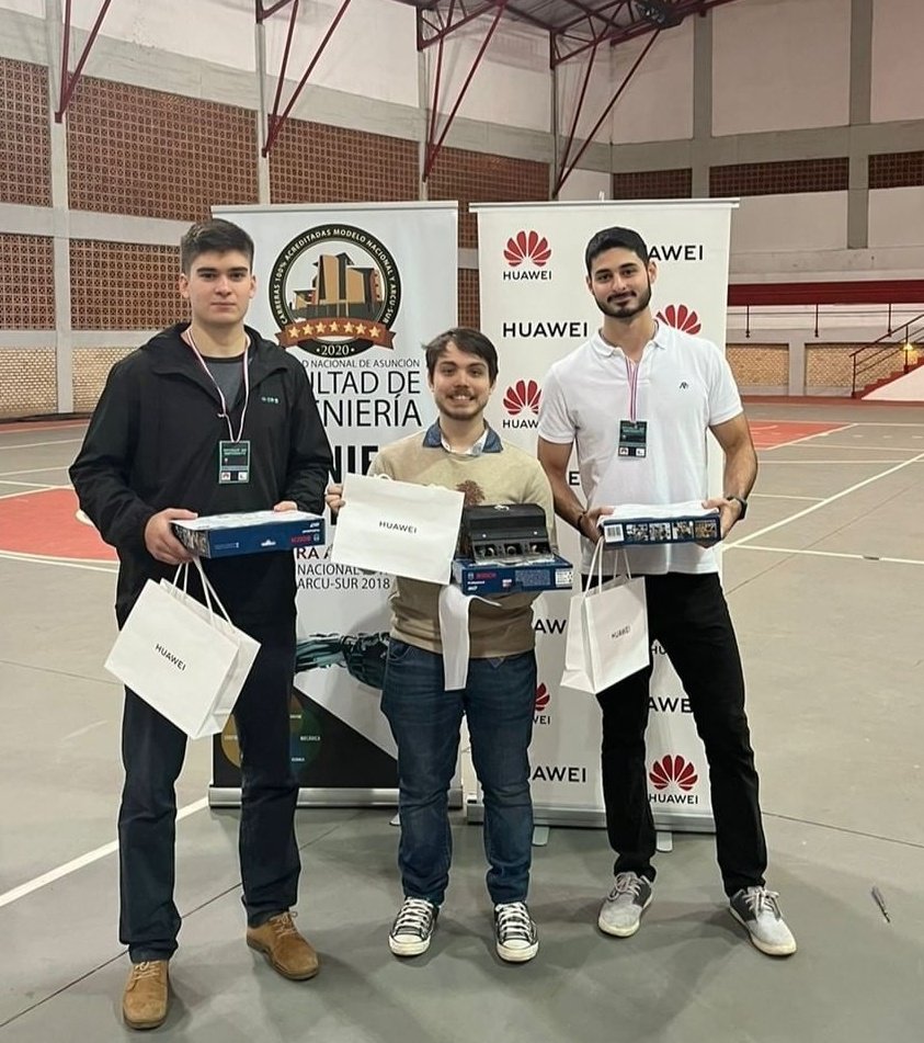 Edgartosbri's tweet photo. 🙏 Rt.
Alumnos de la FIUNA están invitados para representar al Paraguay 🇵🇾 en una competencia de #robótica en #Rumania y necesitan fondos para costear el viaje.
Apelan a la solidaridad de quienes puedan colaborar.
Pueden escribir a 👉 @JosecaRios https://t.co/3ZJATqyhvh