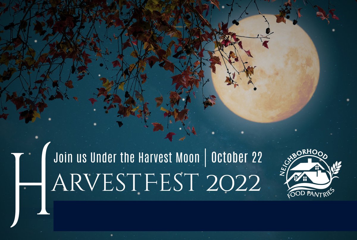 NeighborhdFP's tweet image. Have you bought your tickets yet for this year's HarvestFest Dinner Auction?  Tickets are going fast!

Tickets Available at:  bit.ly/NFP_HFest22