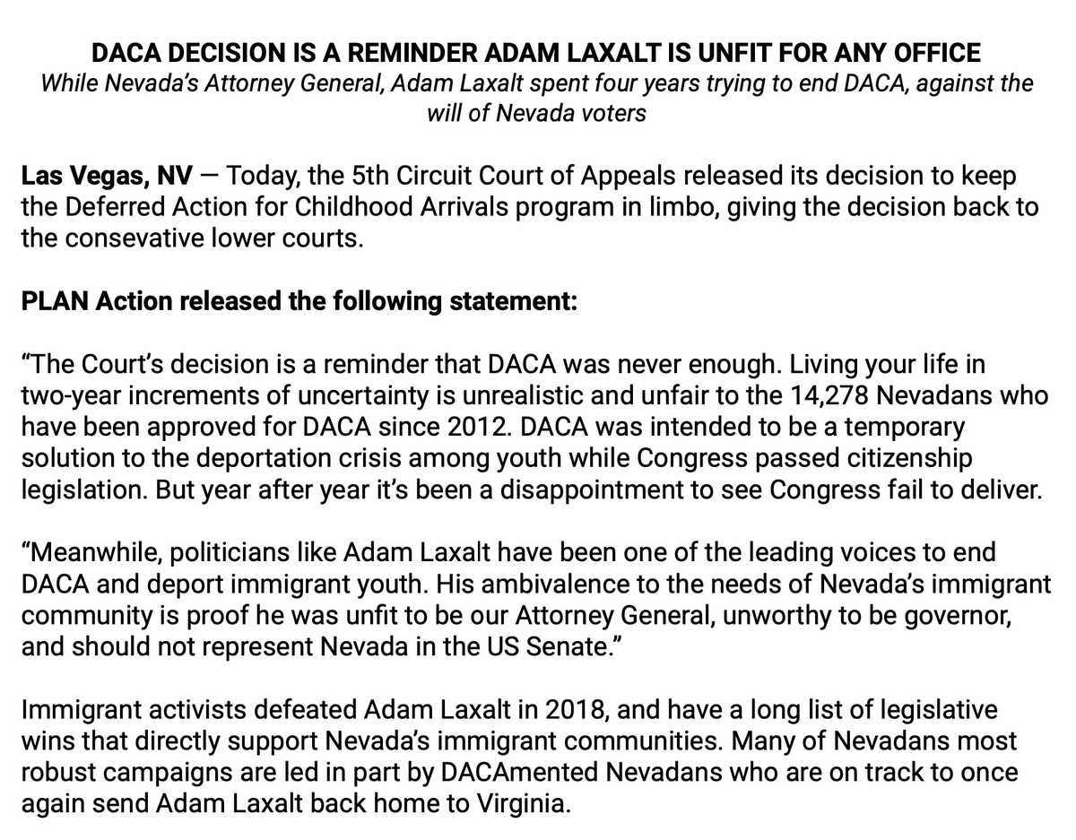 PLANactionNV's tweet photo. #nvsen https://t.co/kTVrFWhNdo