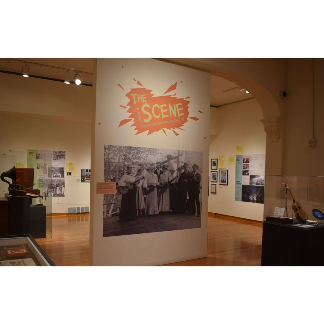 Whatcom_Museum's tweet photo. DON'T FORGET -- We have two beautiful exhibits at Old City Hall. "The Scene: A Journey Through Bellingham's Musical History," and  "Not One of the Boys: The Psychedelic Posters of Bonnie MacLean."

#WhatcomMuseum #Bellingham #BonnieMacLean #TheFilmore #DeathCabforCutie #Odesza https://t.co/7rXYGyEIZ0