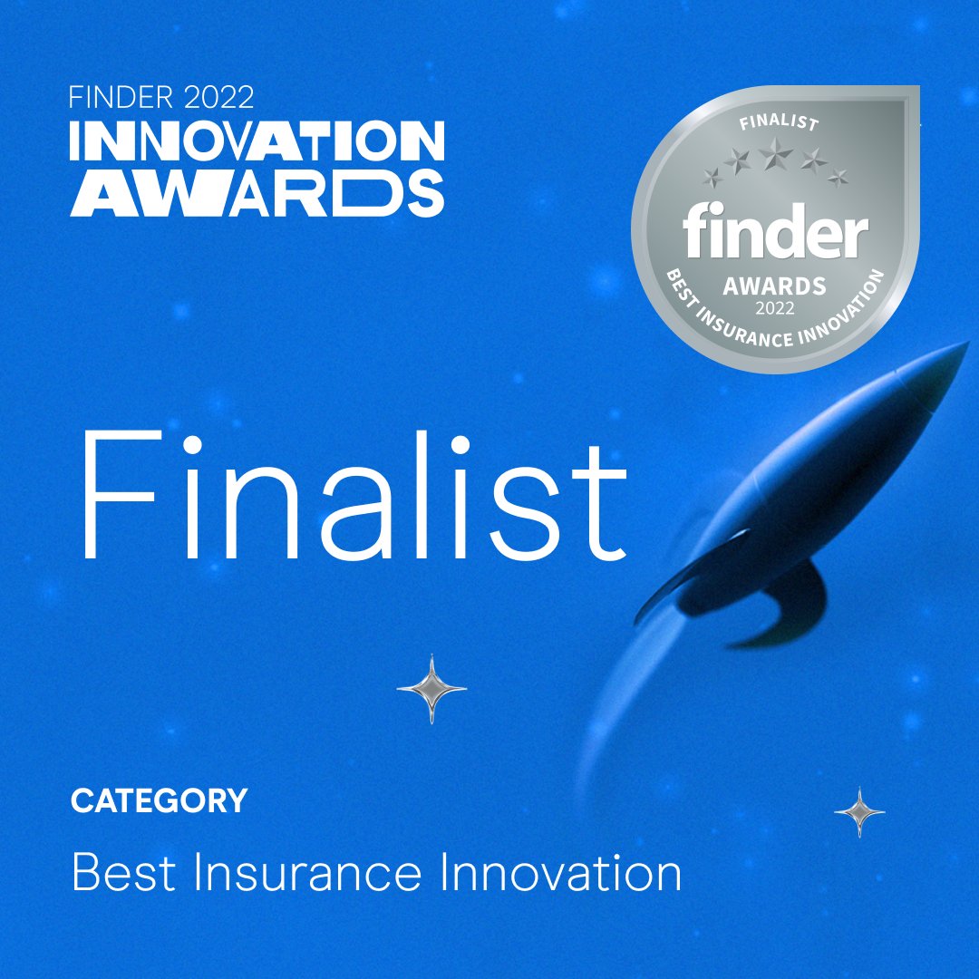 FastCover's tweet photo. We're thrilled to be named as a finalist in the Best Insurance Innovation Category and Best Travel Innovation Category for the Finder Innovation Awards! #travelinsurance #travel #fintech #insuretech #FinderAwards https://t.co/p06K094H4Q