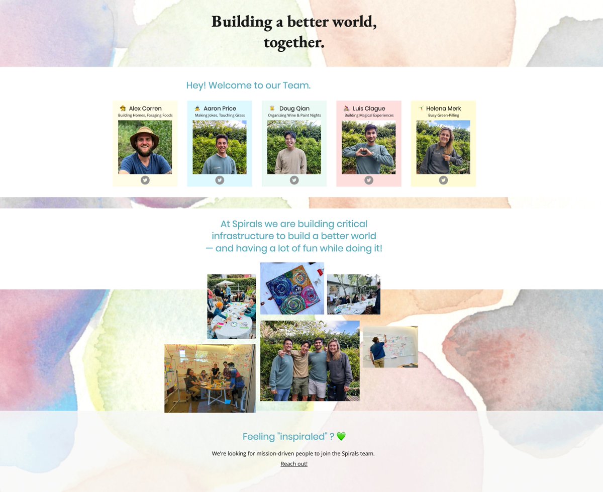 douglasqian's tweet photo. NEW WEBSITE by @HelenaMerk โจ - absolutely IN LOVE with our team & this team page ๐
https://t.co/wZ5Me57JJW https://t.co/SOh2IRbfOT