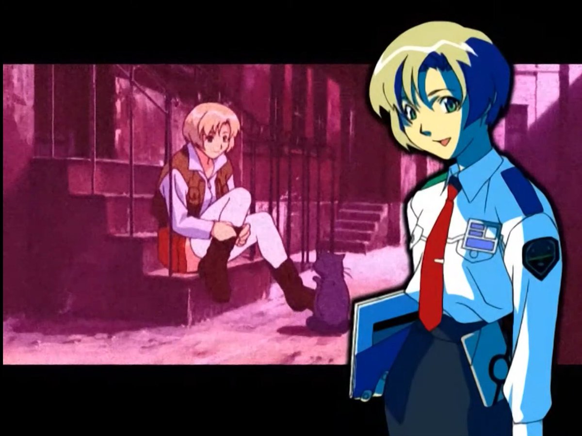 VintageAnimePod's tweet photo. Today's anime #wcw is Nene Romanova from #BubblegumCrisisTokyo2040. Being both a Knight Saber &amp; part of AD Police might be a conflict of interest, But I can't think of a better person to do both than Nene. #VintageAnime #StudioAIC #ADVFilms #Funimation #Kanpai https://t.co/2hDU7C9GKC