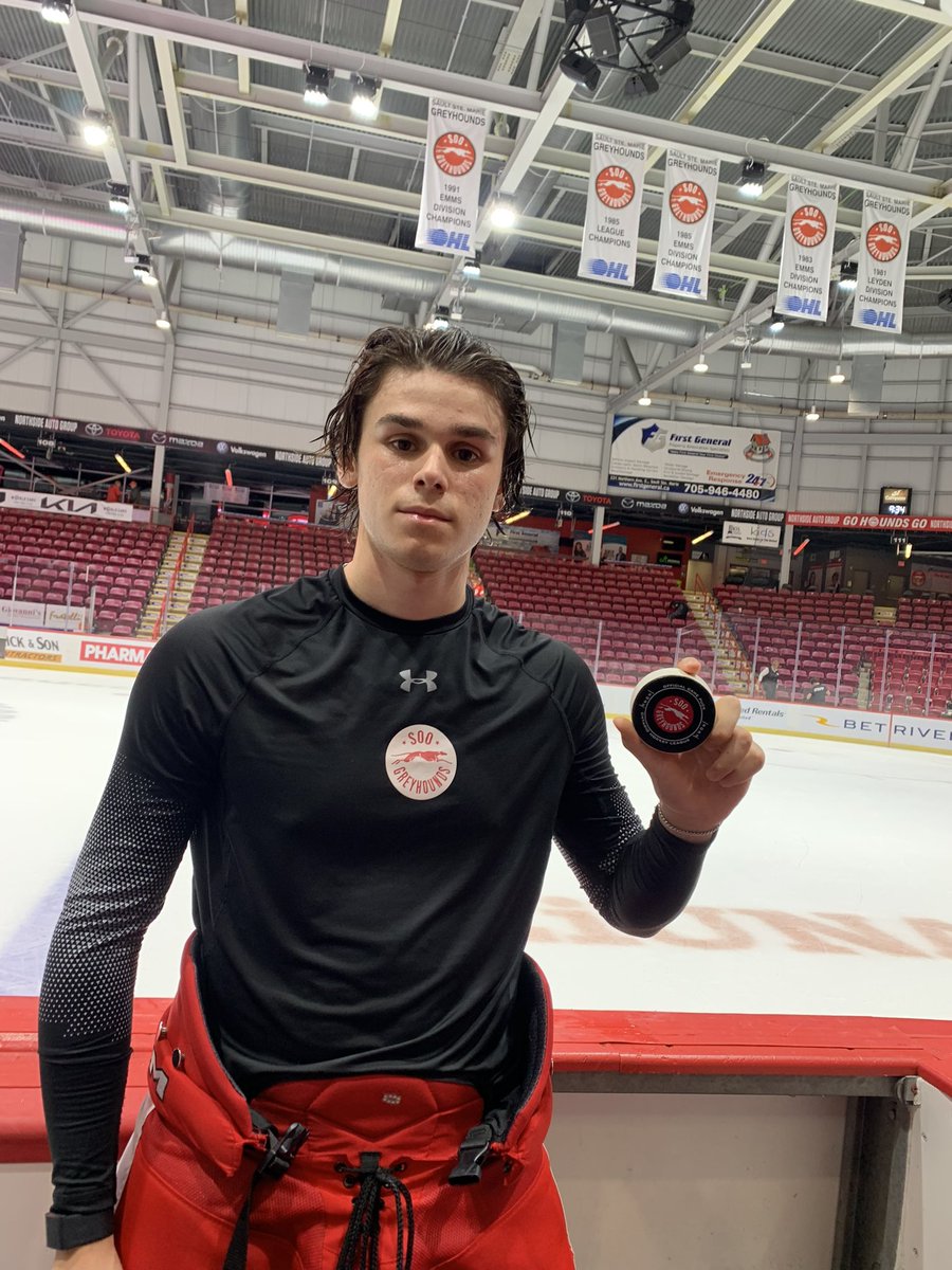 .<a href="/Mvirgilio25/">Matthew Virgilio</a> with his first OHL goal and assist tonight!