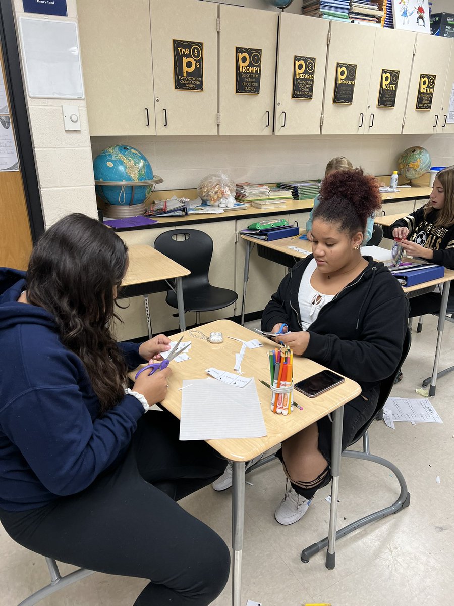 MrStarkWCS's tweet photo. Kudos to our 5th grade Social Studies teachers at Lincoln!!!Today was day two of timelines.  The students worked with a partner to complete a Timeline Sort using dates from B.C. and A.D. The majority of the groups were successful on their first attempt!!!
#LincolnPrideWCS https://t.co/VCLXCB9ron