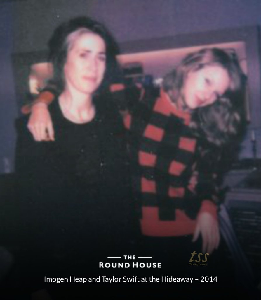 TheSwiftSociety's tweet photo. ‼️| Seemingly, @TaylorSwift13 &amp; Imogen Heap are re-recording "Clean"

"Been working on a little rework of a certain song for a certain artist" https://t.co/EKX0e0IDPH