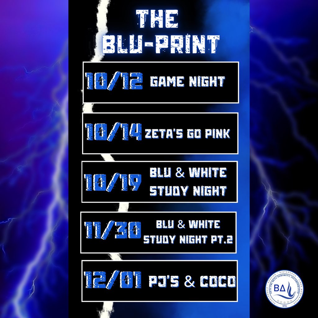 Got Zeta on your mind?
Follow the Blu-print 👀
#xula #zetaphibeta #events