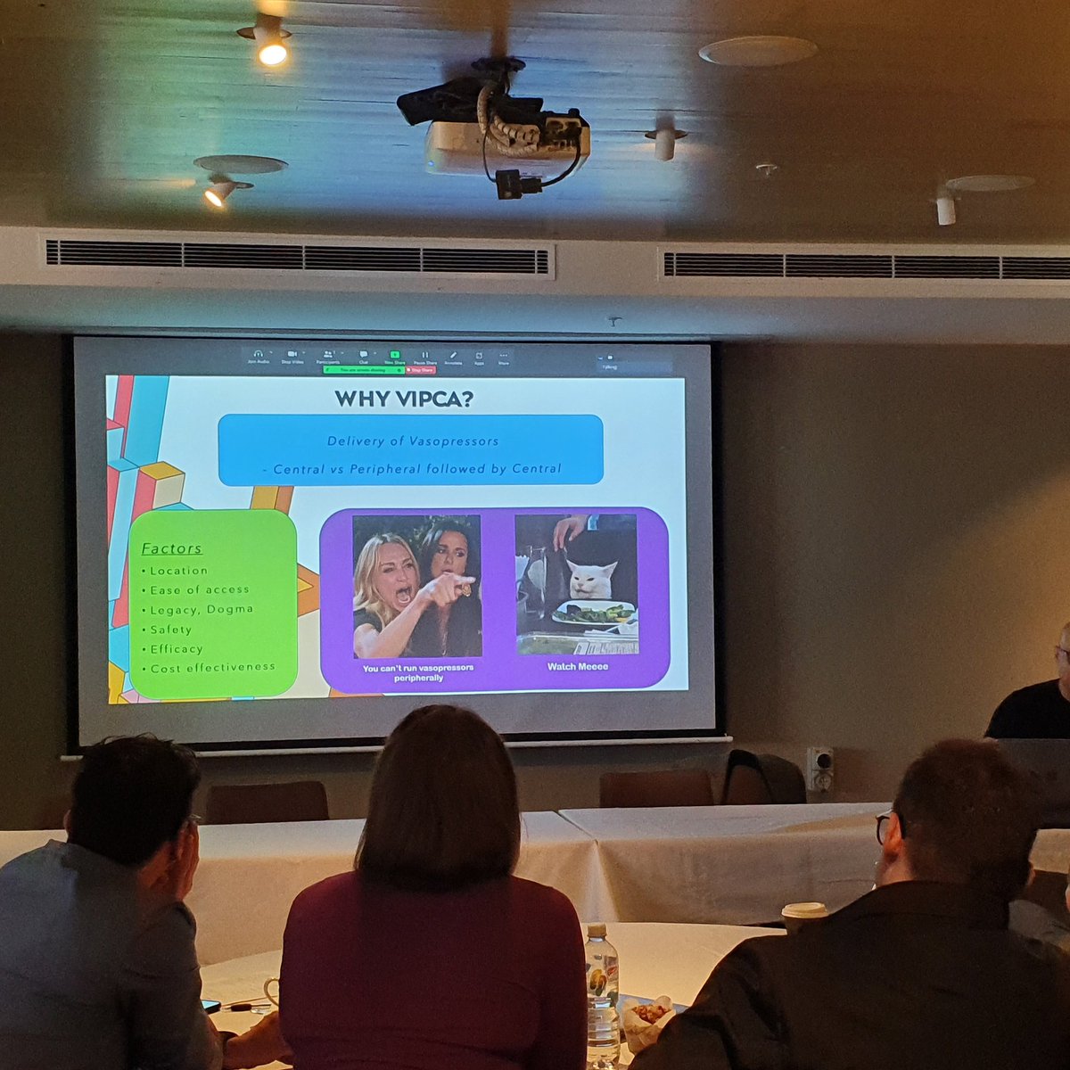 Queensland Critical Care Research Network (@qccrn) on Twitter photo Are you Team Peripheral or Team CVL? Study proposals session: VIPCA Feasibility RCT (Vasopressor infusion via peripheral vs central access in emergency department patients with shock) <a href="/Doc_Yogi/">Yogesh Apte योगेश आपटे</a> Are you Team Peripheral or Team CVL? Study proposals session: VIPCA Feasibility RCT (Vasopressor infusion via peripheral vs central access in emergency department patients with shock) <a href="/Doc_Yogi/">Yogesh Apte योगेश आपटे</a>