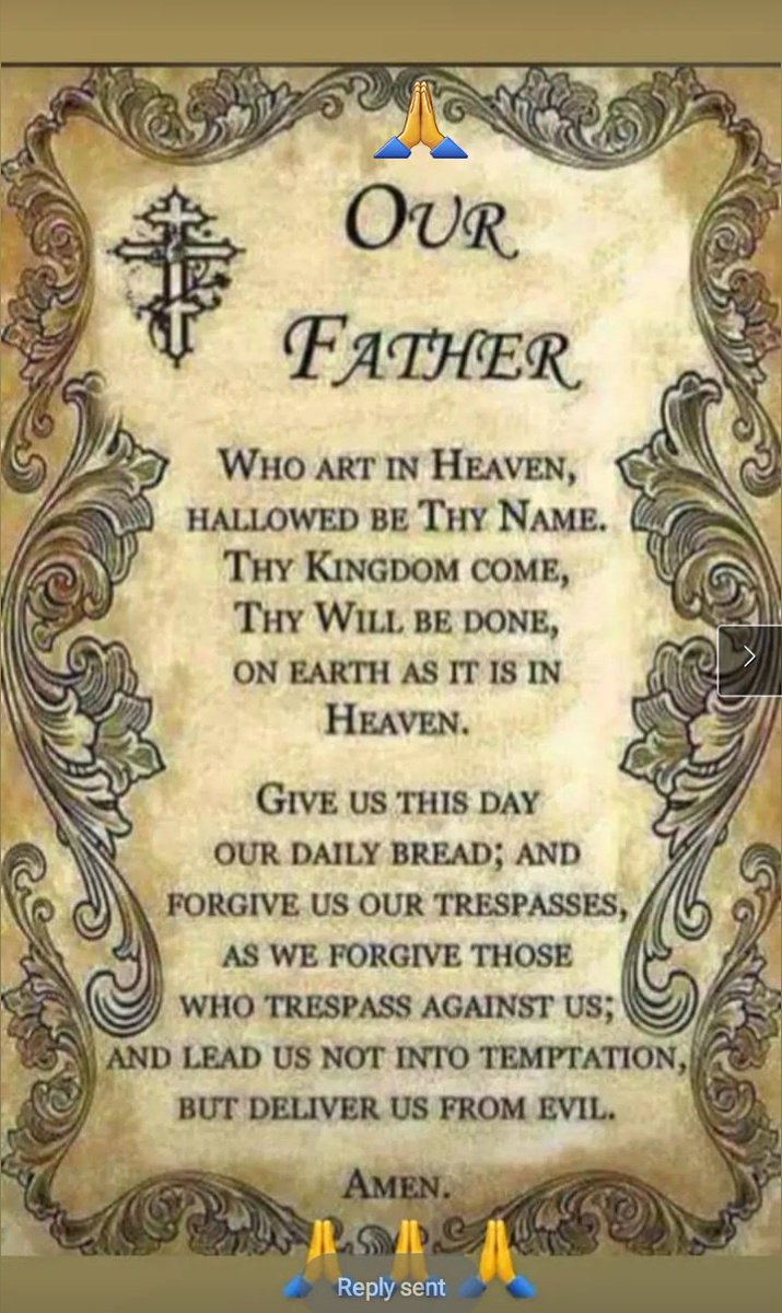 Phizzy521's tweet photo. The Lord prayer 🙏 🙌 ❤ https://t.co/H7Wiw5yAoW
