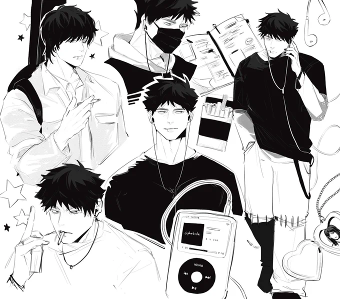 just read this novel and had the sudden urge to draw iwa inspired by the ML 

#iwaizumi 