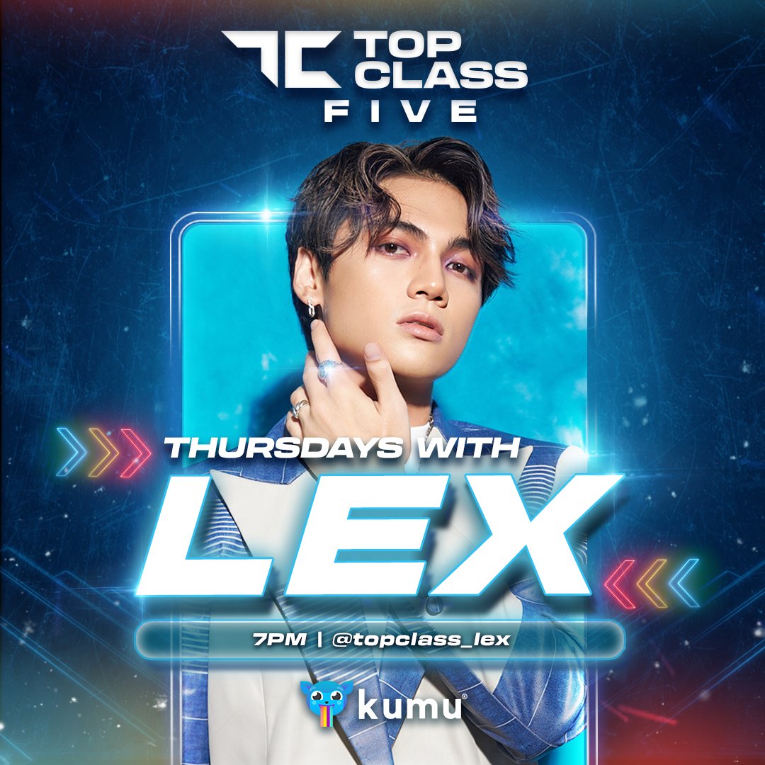 topclassofc's tweet photo. LEXtended ang kumulitan dahil LEX is going LIVE!
Catch him on October 6 at 7 PM only on kumu!
Watch it LIVE here: https://t.co/envXRnHnyj
#kumuTOPCLASS #TopClassFive https://t.co/CdA1QJhpef