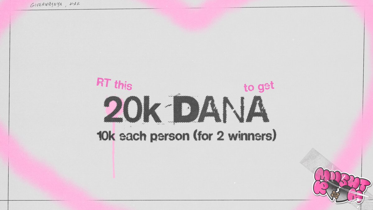 lussssssttt's tweet image. Retweet ini kalau kamu mau 20K DANA (untuk 2 orang, masing masing 10k)