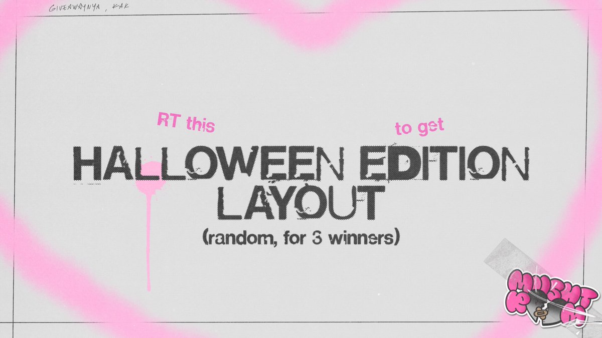 lussssssttt's tweet image. Retweet ini kalau kamu mau layout halloween edition dari @mushtroom (untuk 3 orang, random alias egk bisa milih muk yang mana ya fren)