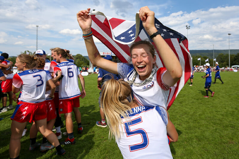 Ultiworld's tweet photo. 2023 Under-24 Team USA Tryout Invites Announced: https://t.co/bkVomVeWUG https://t.co/PzPPz0eKKS