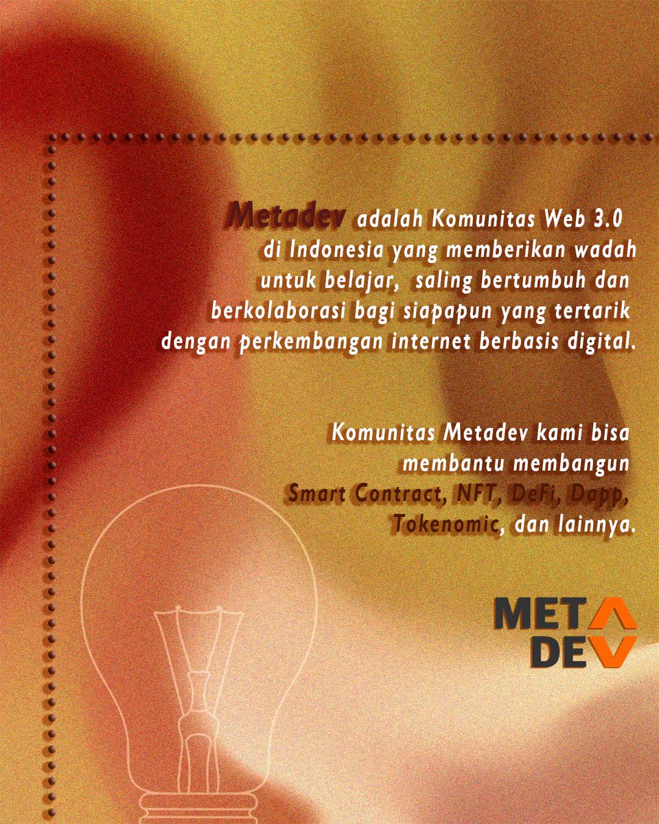 Metadev Indonesia Web3 Community tweet media