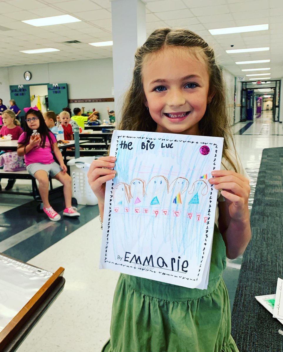 Writer’s Cafe! 

After wrapping up their first writing unit, our first graders shared their final, published pieces with their peers during lunch! They practiced their speaking/listening skills, and got to show off their masterpieces! 

So proud of these authors! 🎉

<a href="/granburyisd/">Granbury ISD</a>