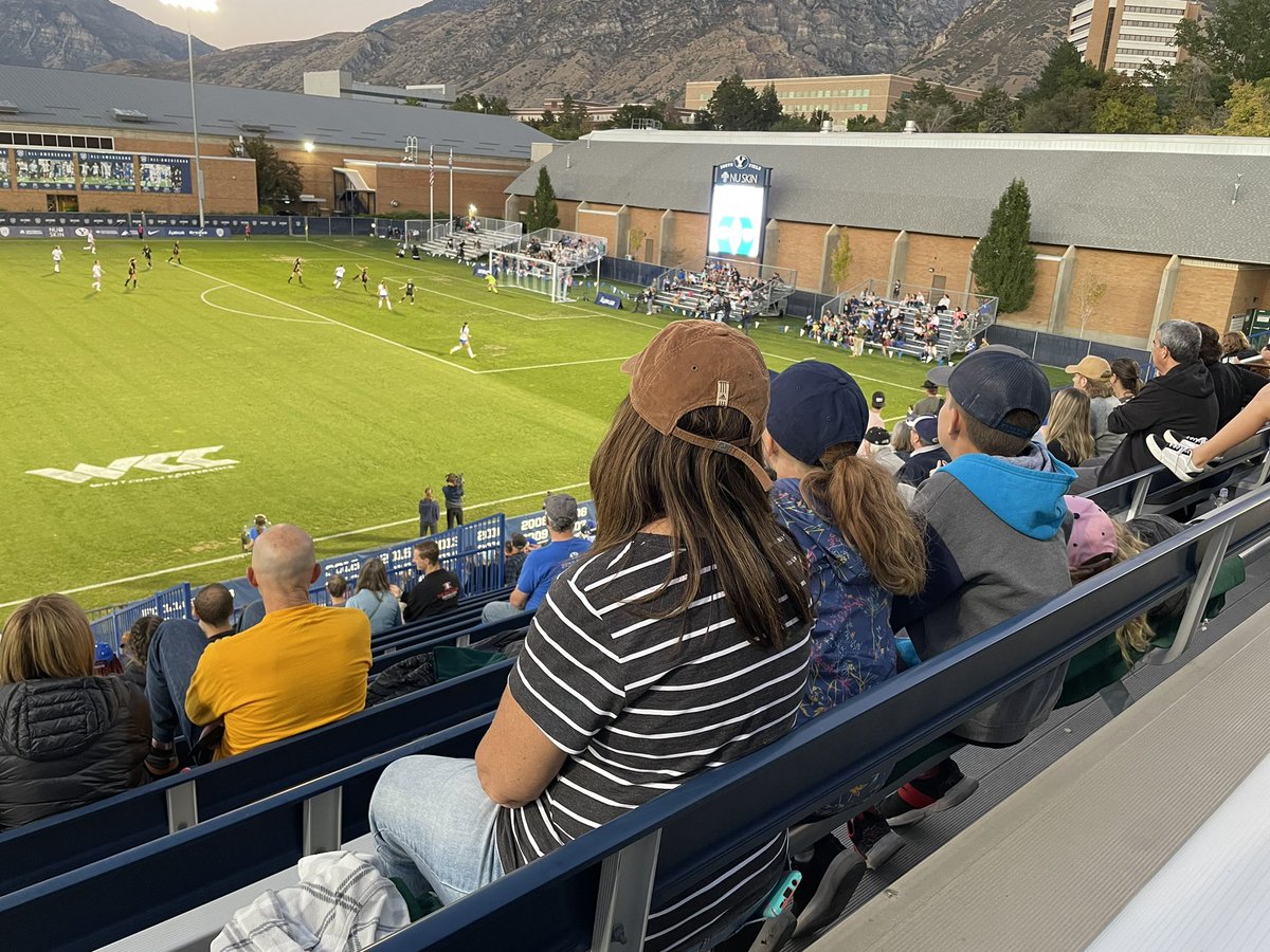 egbert2007's tweet image. All the way from Idaho to watch the @byusoccer_w win!