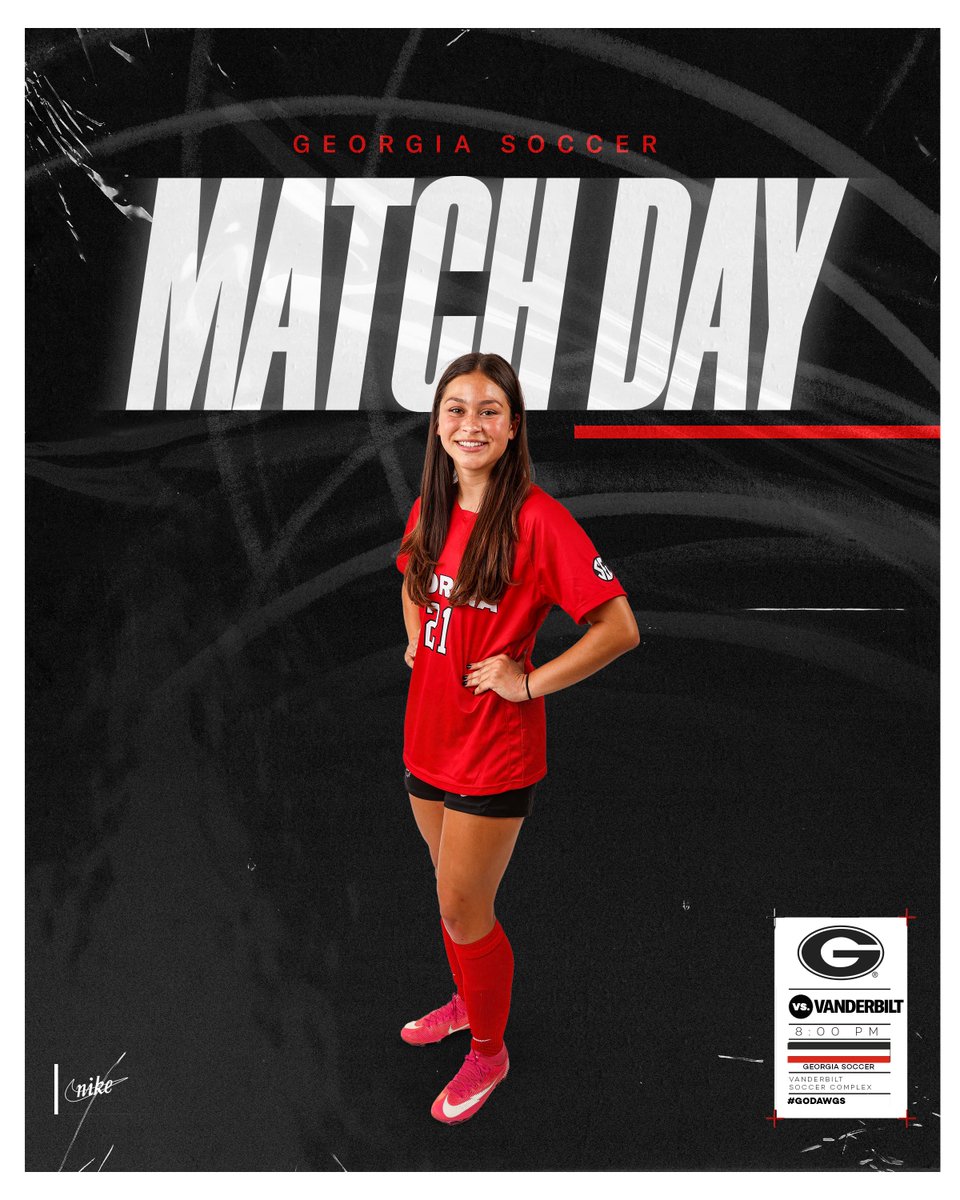 Georgia Soccer (@ugasoccer) on Twitter photo Dawgs and Dores face off tonight in Nashville 🎸
🆚 <a href="/VandySoccer/">Vanderbilt Soccer</a>
🕗 8 p.m. EDT
📍 Vanderbilt Soccer Complex - Nashville, Tenn.
📺 SECN+ gado.gs/9nb
📊 gado.gs/9nc
📰 gado.gs/9nd
#Driven // #GoDawgs Dawgs and Dores face off tonight in Nashville 🎸
🆚 <a href="/VandySoccer/">Vanderbilt Soccer</a>
🕗 8 p.m. EDT
📍 Vanderbilt Soccer Complex - Nashville, Tenn.
📺 SECN+ gado.gs/9nb
📊 gado.gs/9nc
📰 gado.gs/9nd
#Driven // #GoDawgs