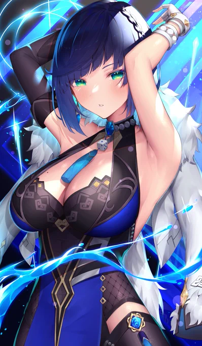 #あなたのあお色の作品を見せてください夜蘭〜 