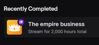 E4erZ's tweet photo. WE DID IT! 
Streamed for 2000 Hours on 
@Twitch

#2k #twitch #twitchaffiliate #twitchgrind #streamer #TwitchStreamers #TwitchCon https://t.co/EK0ErJGtBQ