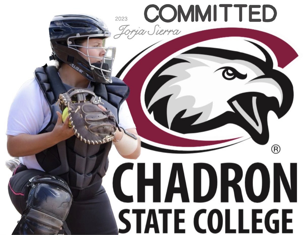 A big TRHS Congrats goes to our Senior Catcher Jorja Sierra as she has committed to Chadron State!  Wishing the best of luck in the RMAC.