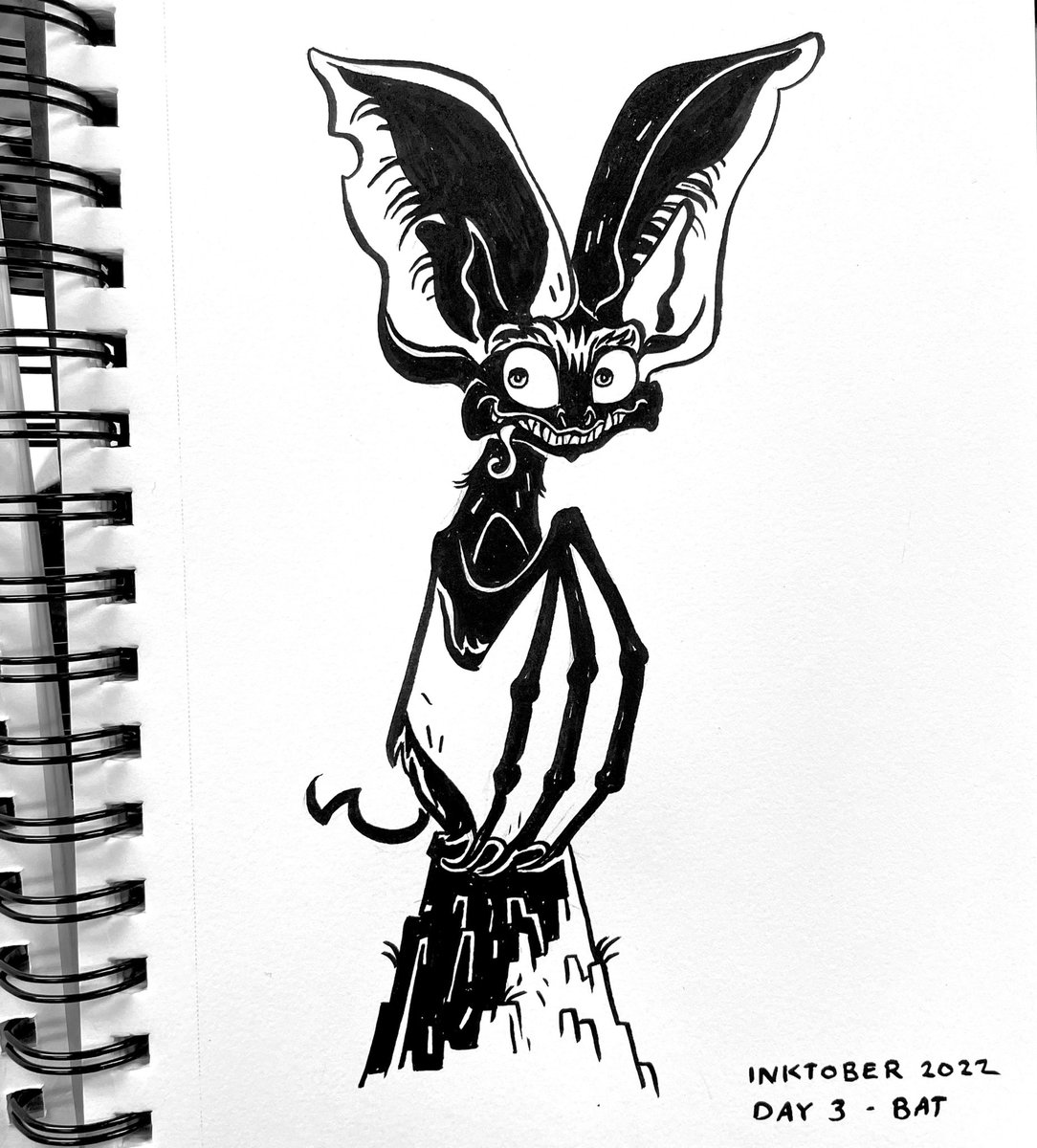 hamswo's tweet photo. #inktober thus far https://t.co/7twVB0uaQk