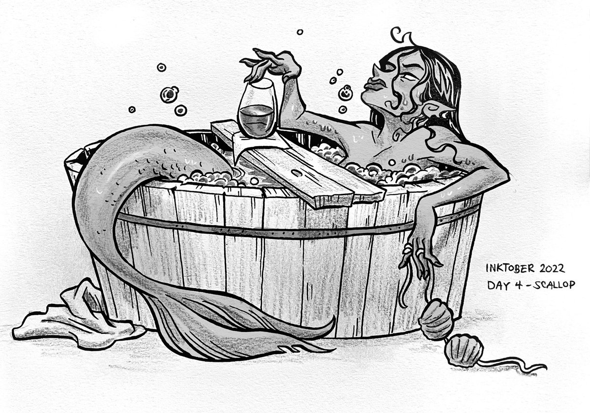 hamswo's tweet photo. #inktober thus far https://t.co/7twVB0uaQk